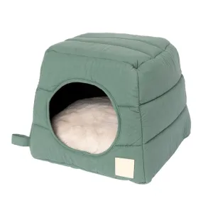 [15% OFF] Fuzzyard Life Myrtle Green Cotton Cat Cubby