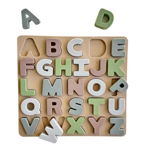 26-Piece Silicone Alphabet Puzzle