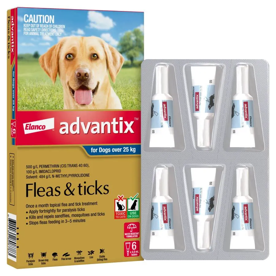 Advantix Dog Extra Large Grey