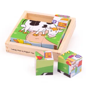 Animal Cube Puzzle