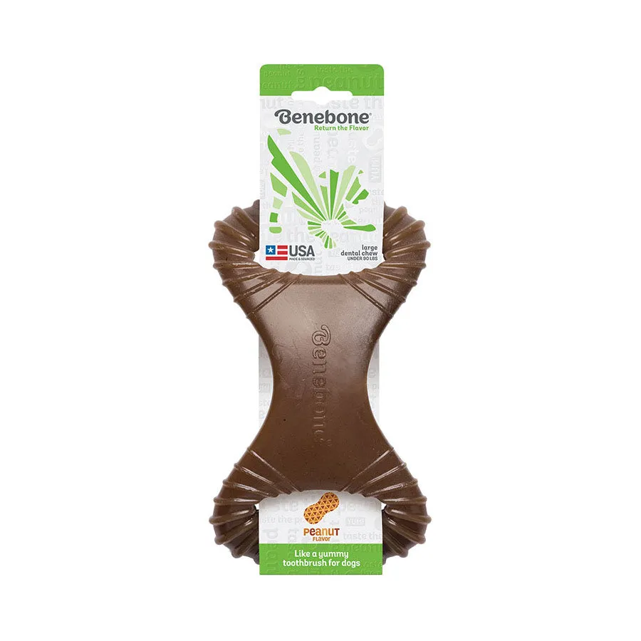 Benebone Peanut Butter Flavored Rocking Dental Chew Toy
