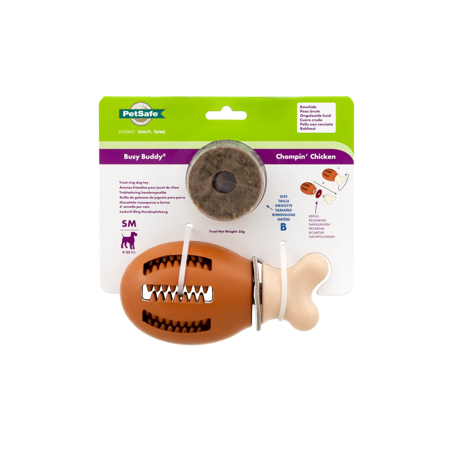 Busy Buddy® Chompin' Chicken