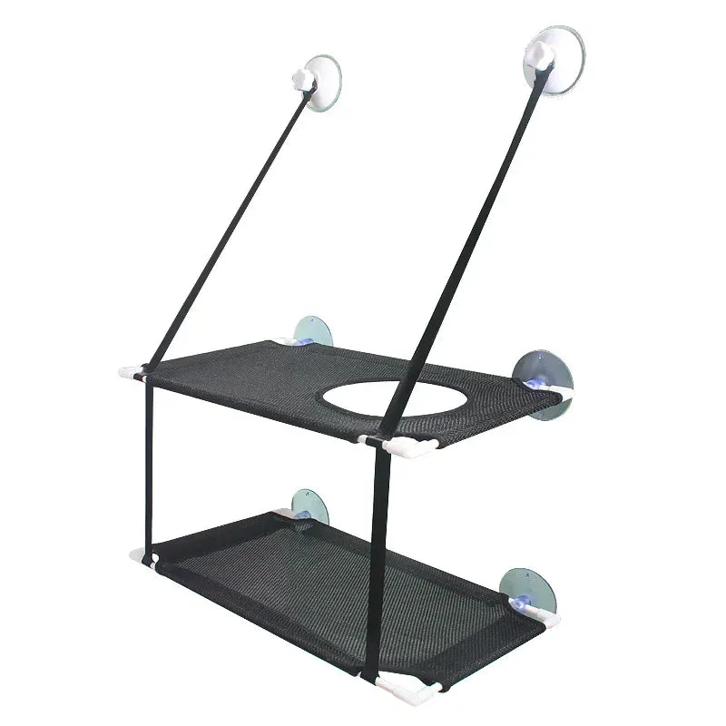 Cat Hammock Window Bed with Suction Cup