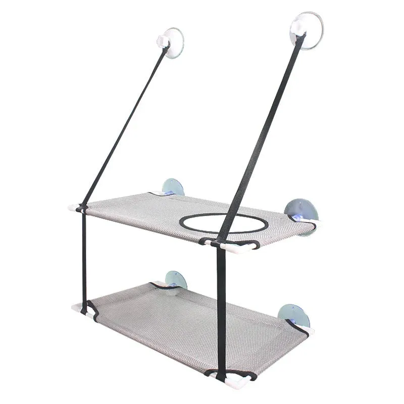 Cat Hammock Window Bed with Suction Cup
