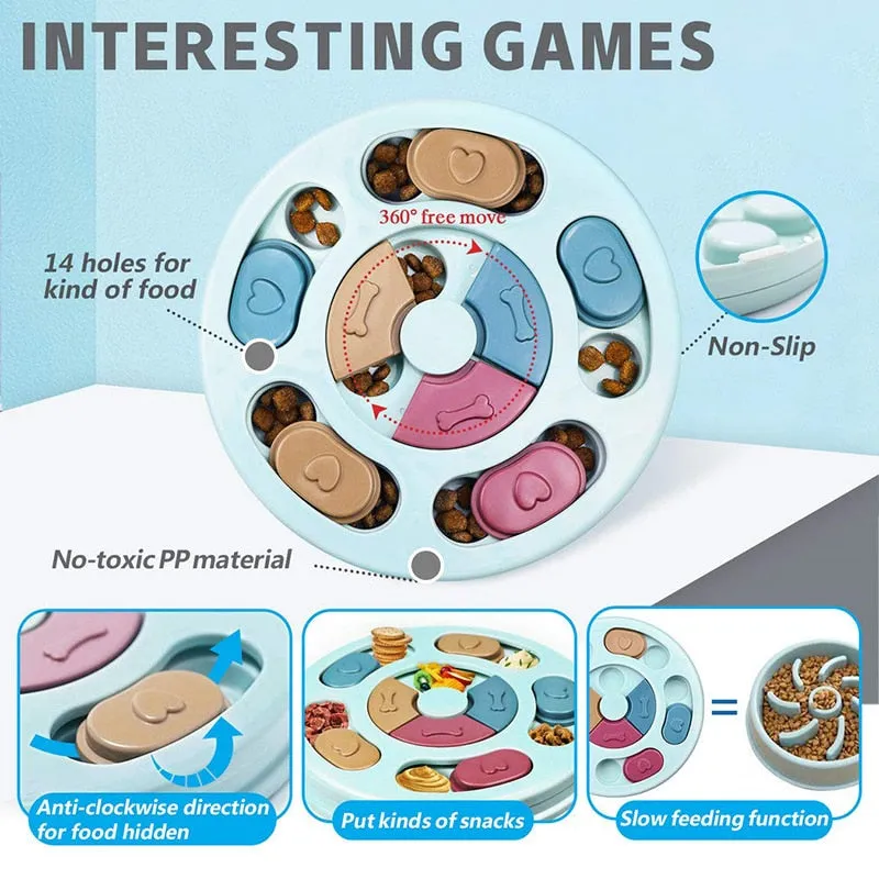 Dog Puzzle Toys Slow Feeder Interactive Increase Puppy
