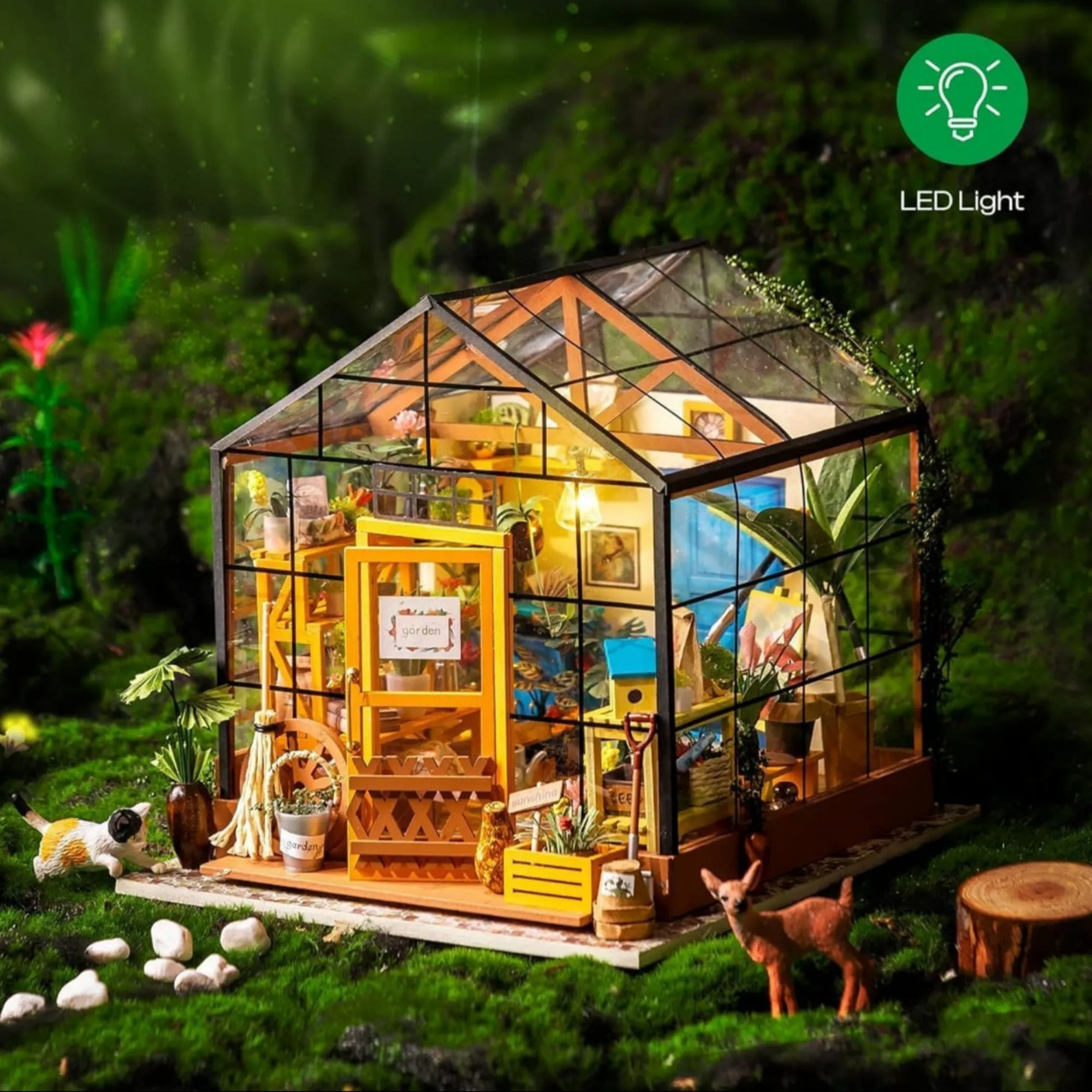 Elegant Garden Flower House DIY