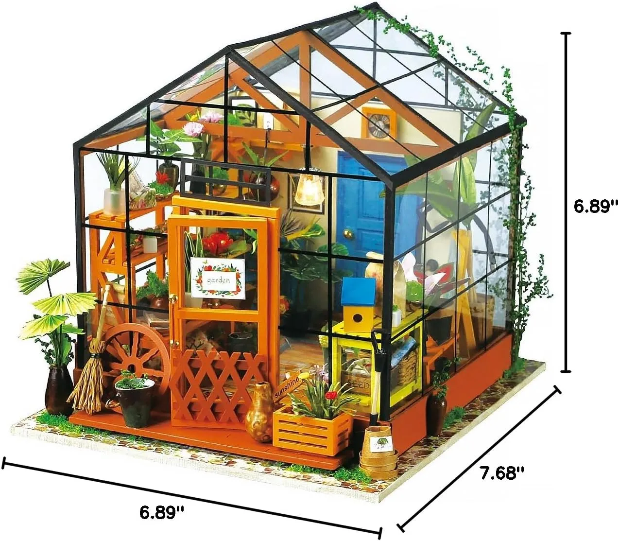Elegant Garden Flower House DIY
