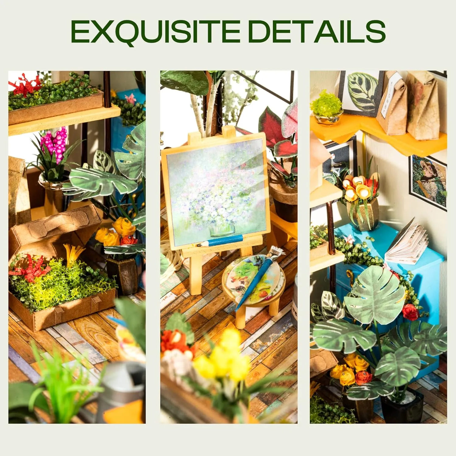 Elegant Garden Flower House DIY