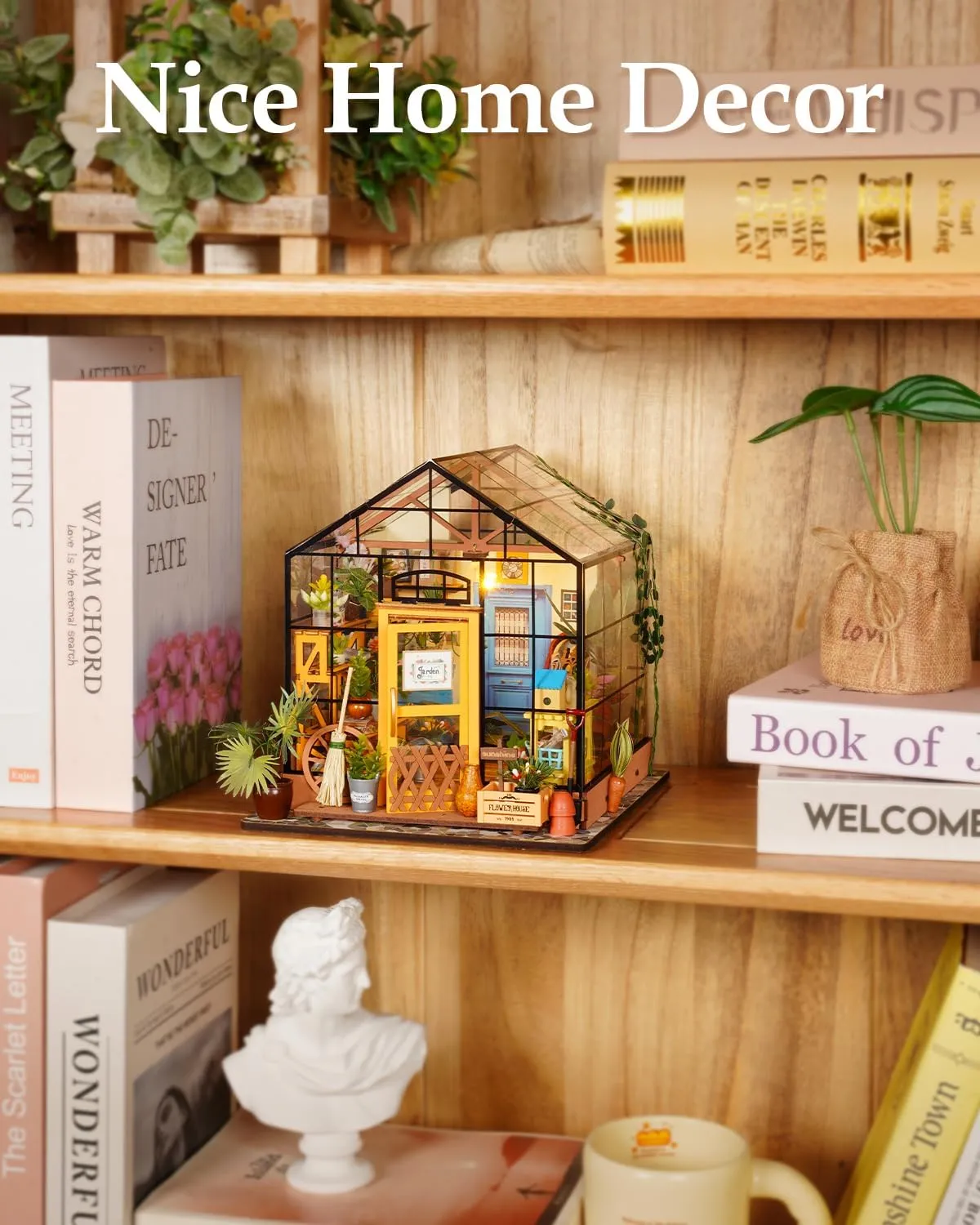 Elegant Garden Flower House DIY