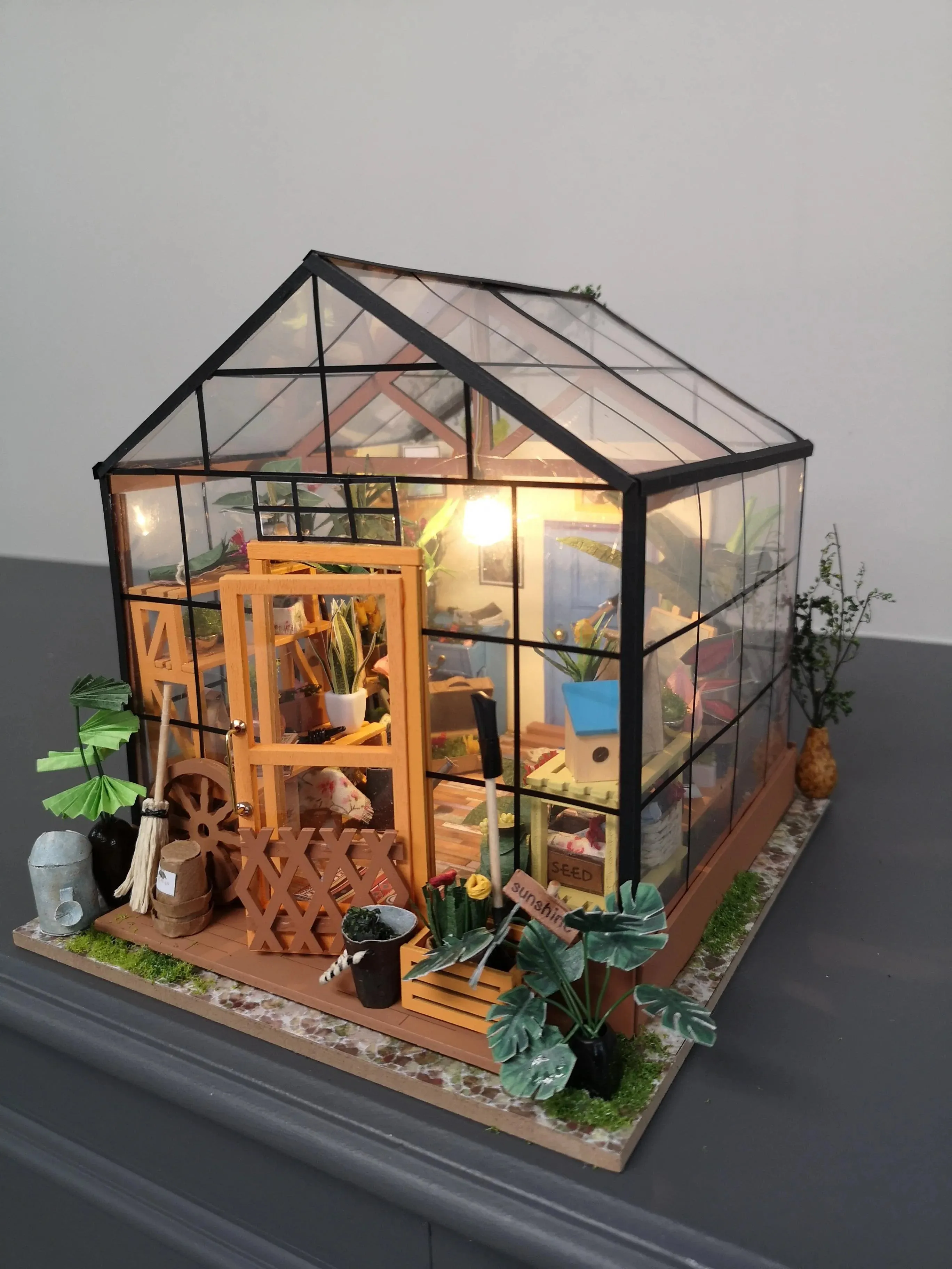 Elegant Garden Flower House DIY