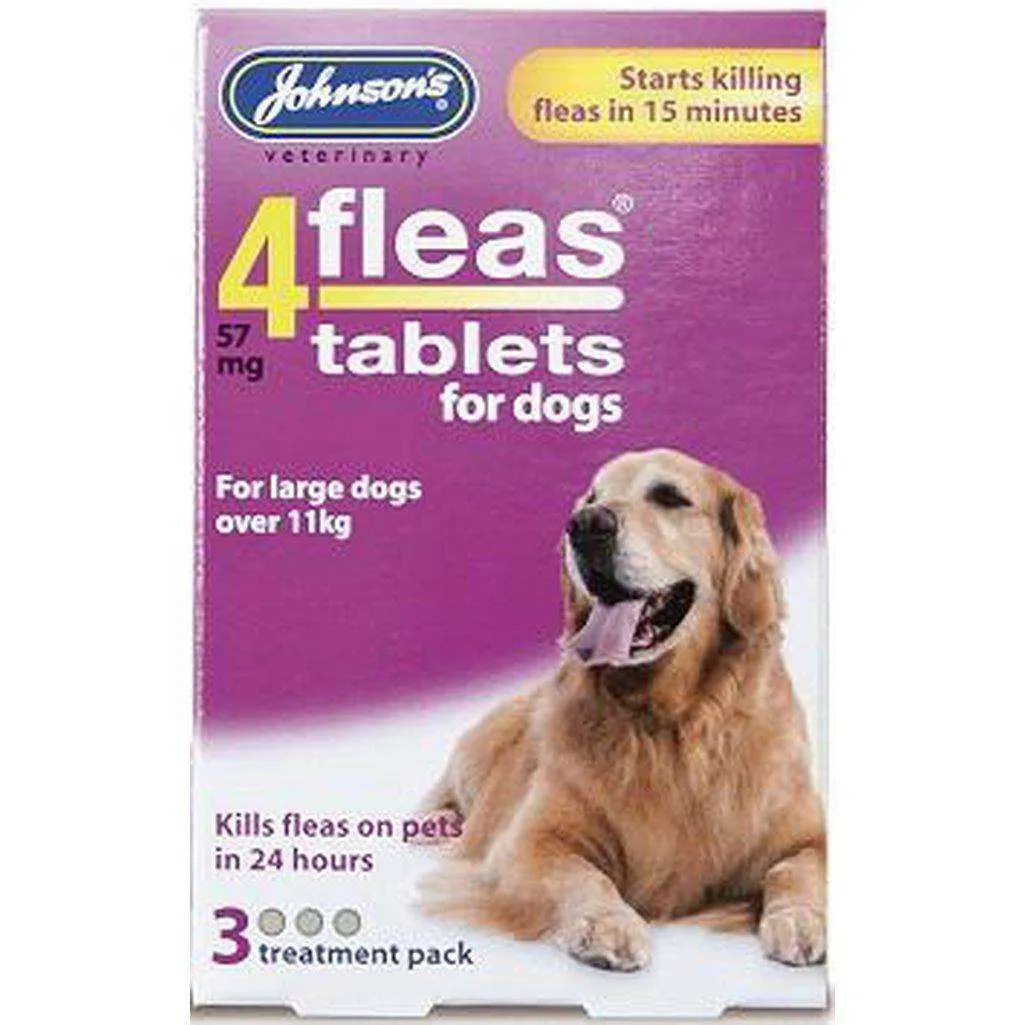 Johnson's 4Fleas Tablets For Dogs