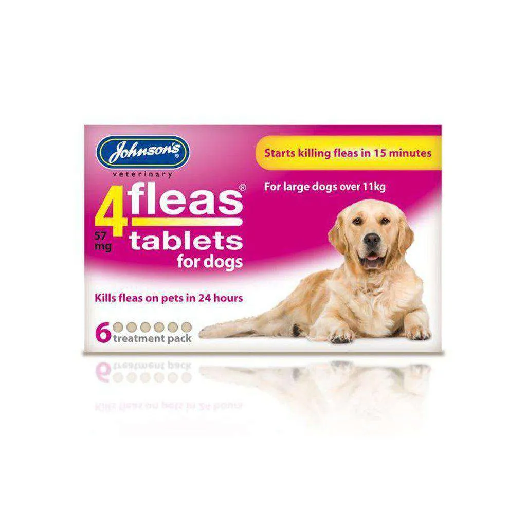 Johnson's 4Fleas Tablets For Dogs