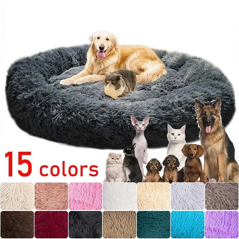 Long Plush Cushion Bed For Dog Cat