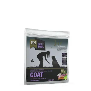 Meals for Mutts Grain Free Single Protein Goat Dry Dog Food 2.5kg
