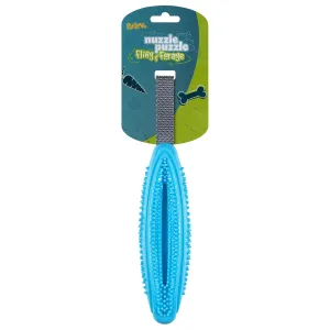 Nuzzle Puzzle Fling N Forage Stick Dog Toy