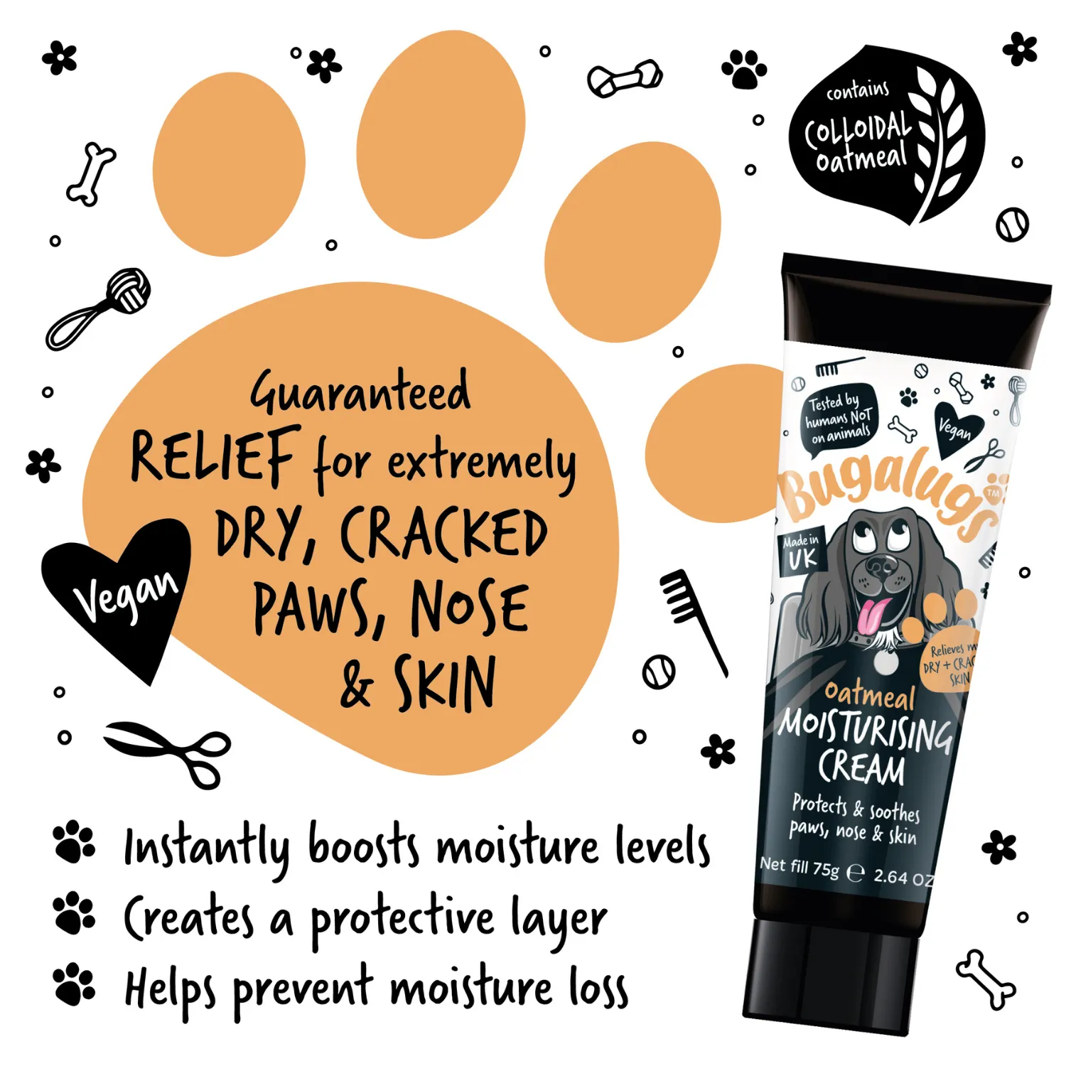 Oatmeal Moisturising Cream for Dogs