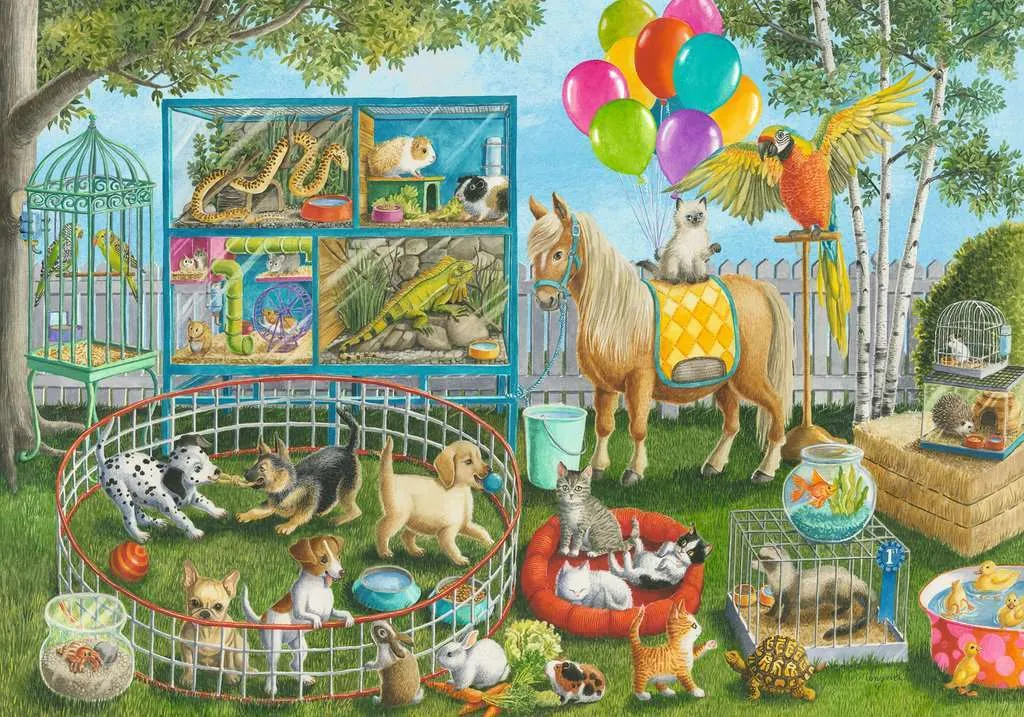 Pet Fair Fun Puzzle 35 pc