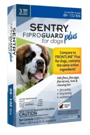 Sentry Fiproguard Plus for Dogs Topical Flea & Tick Treatment