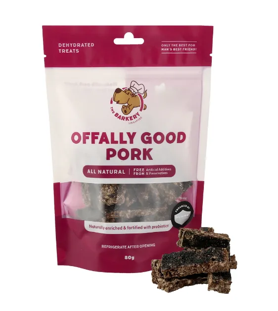 The Barkery Dehydrated Ofally Good (Heart & Liver) Dog Treats