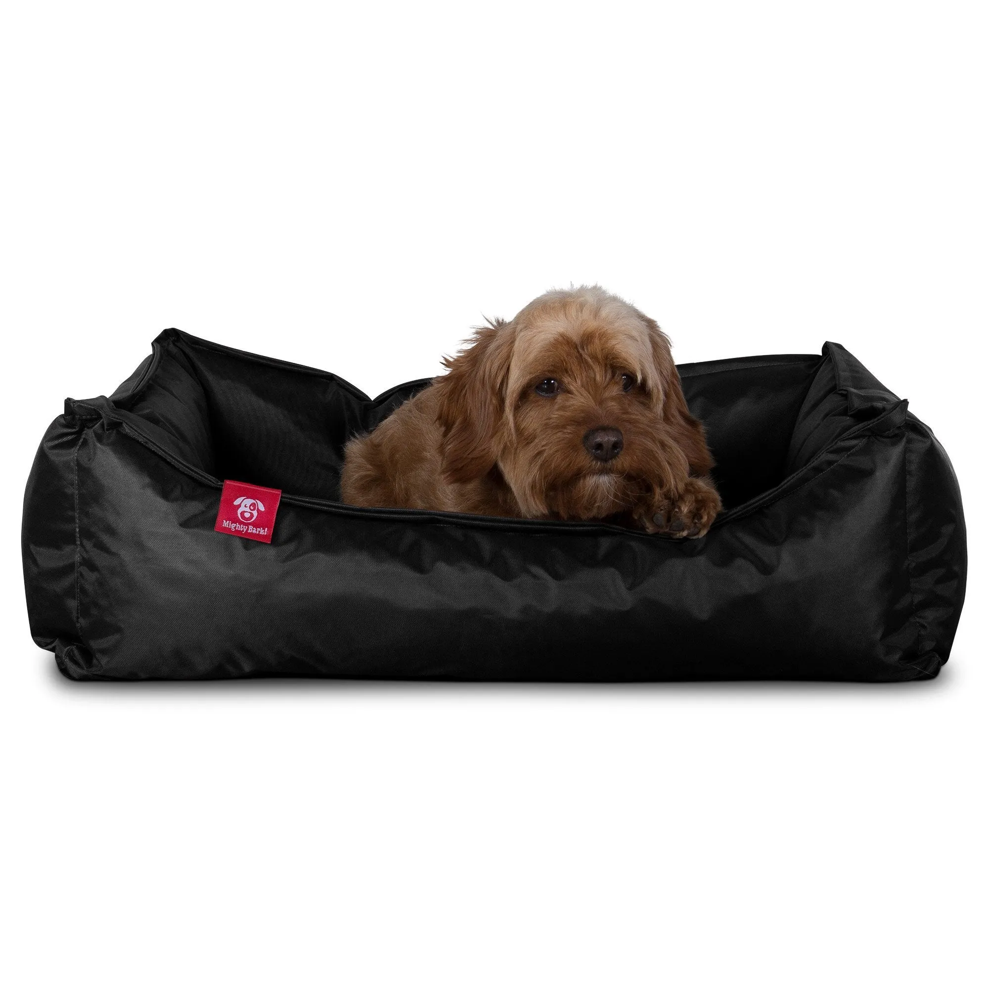 The Nest - Orthopedic Memory Foam Dog Bed - Waterproof Black