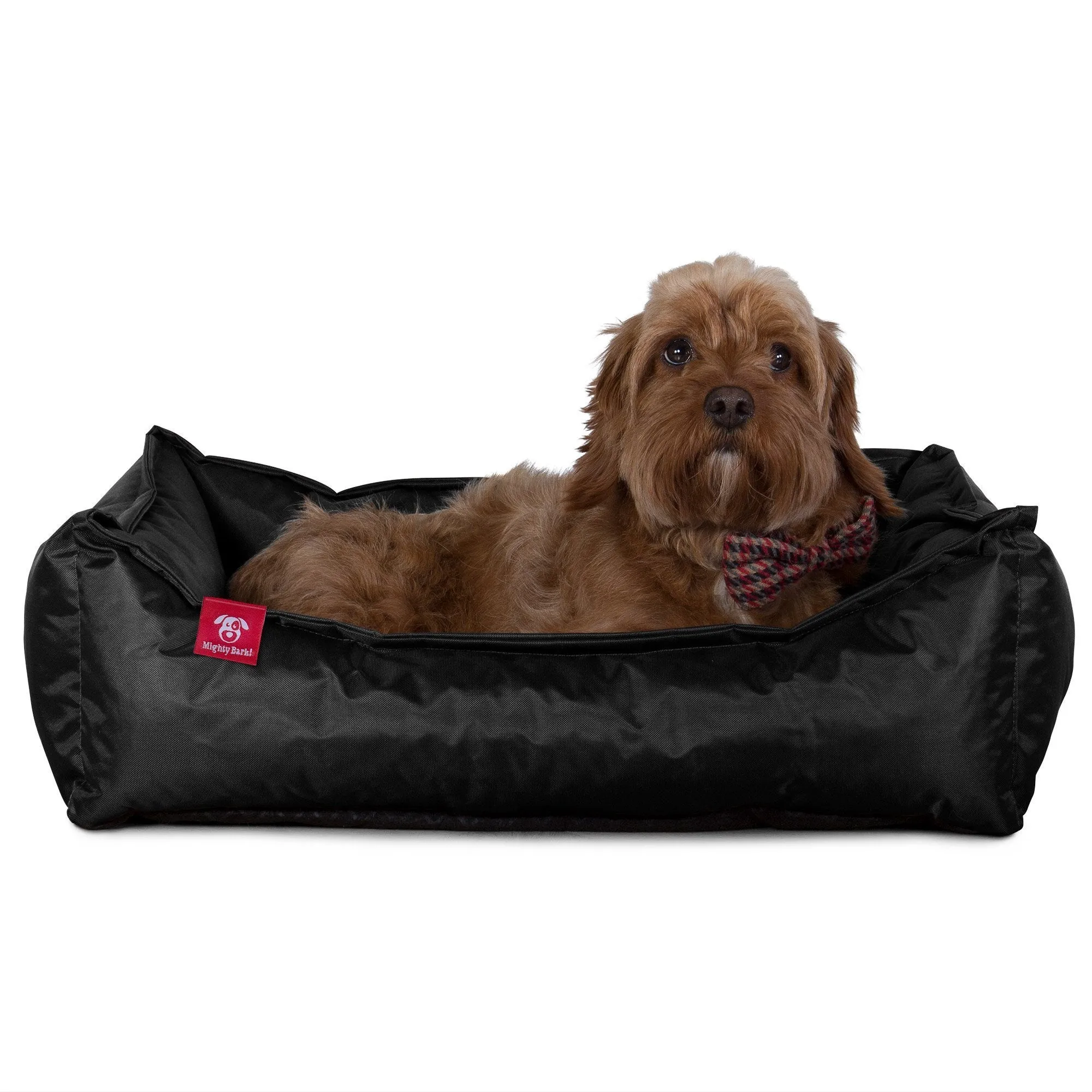 The Nest - Orthopedic Memory Foam Dog Bed - Waterproof Black
