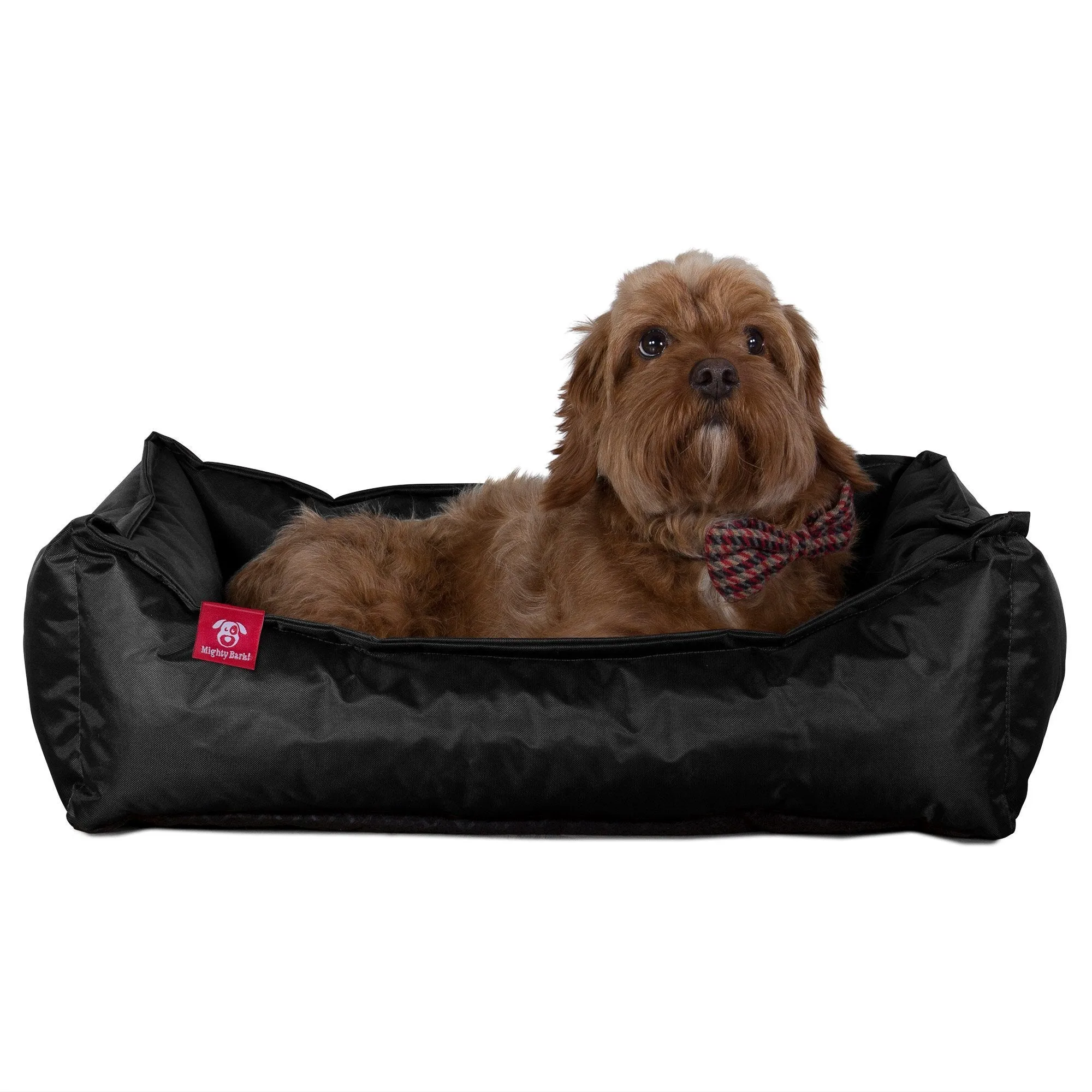 The Nest - Orthopedic Memory Foam Dog Bed - Waterproof Black