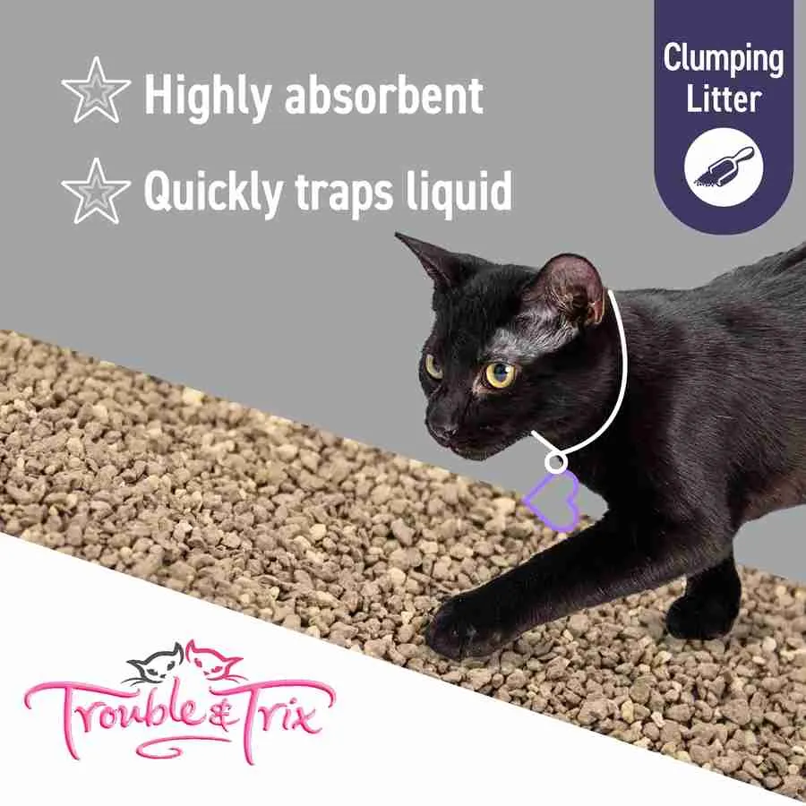 Trouble and Trix Litter Baking Soda Clumping