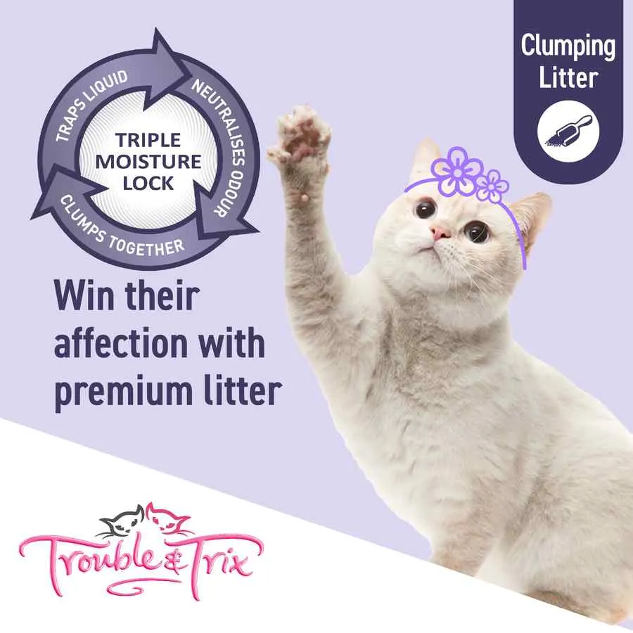 Trouble and Trix Litter Baking Soda Clumping