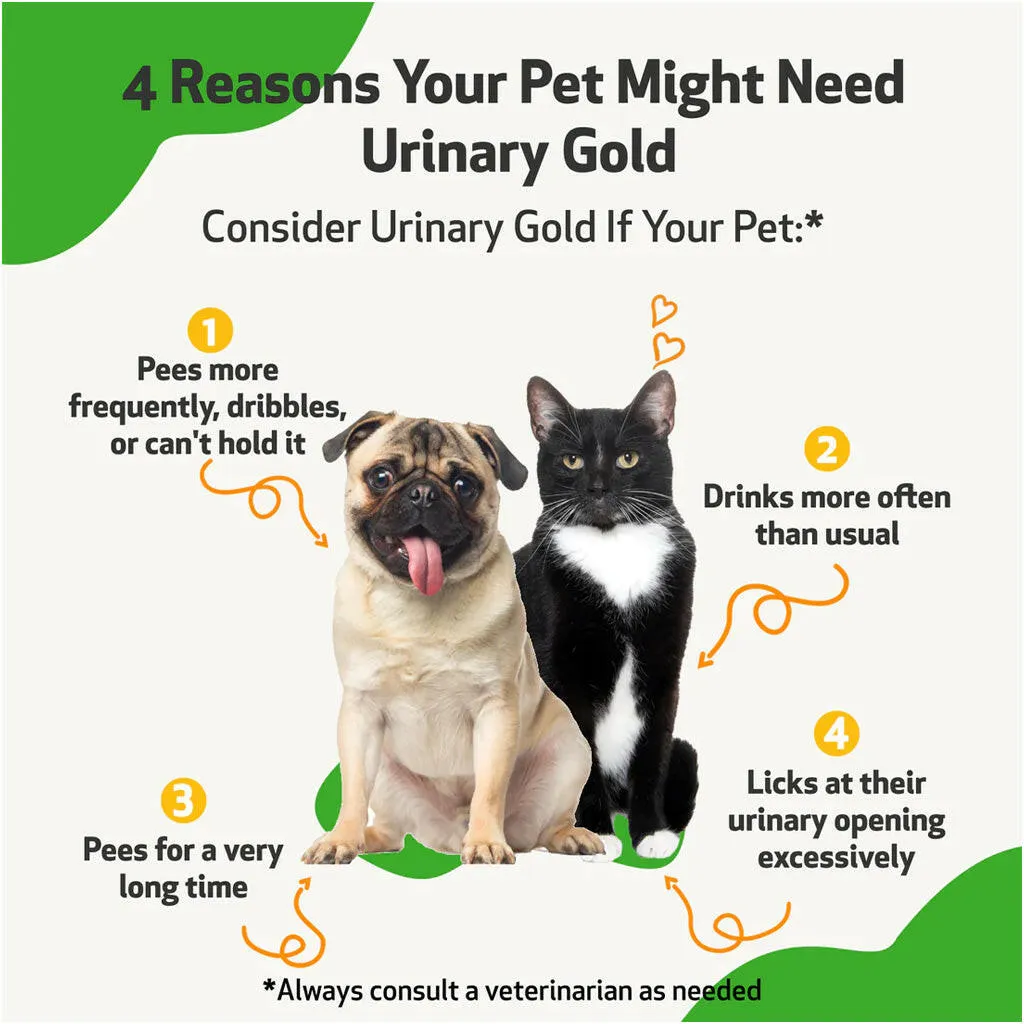 Urinary Gold - for Dog Urinary Tract Health (2 oz)