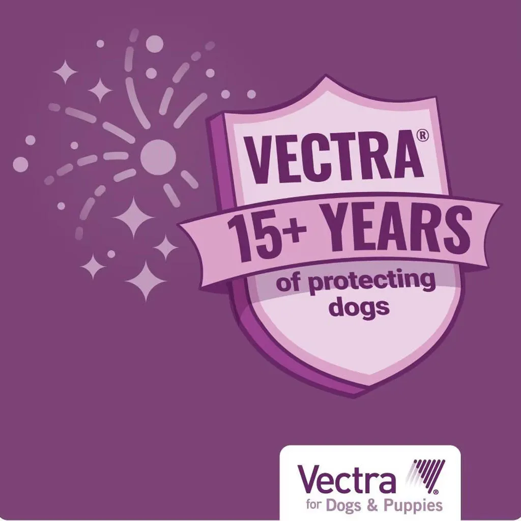 Vectra Flea and Tick Spot Treatment for Small Dogs & Puppies, 11-20 lbs