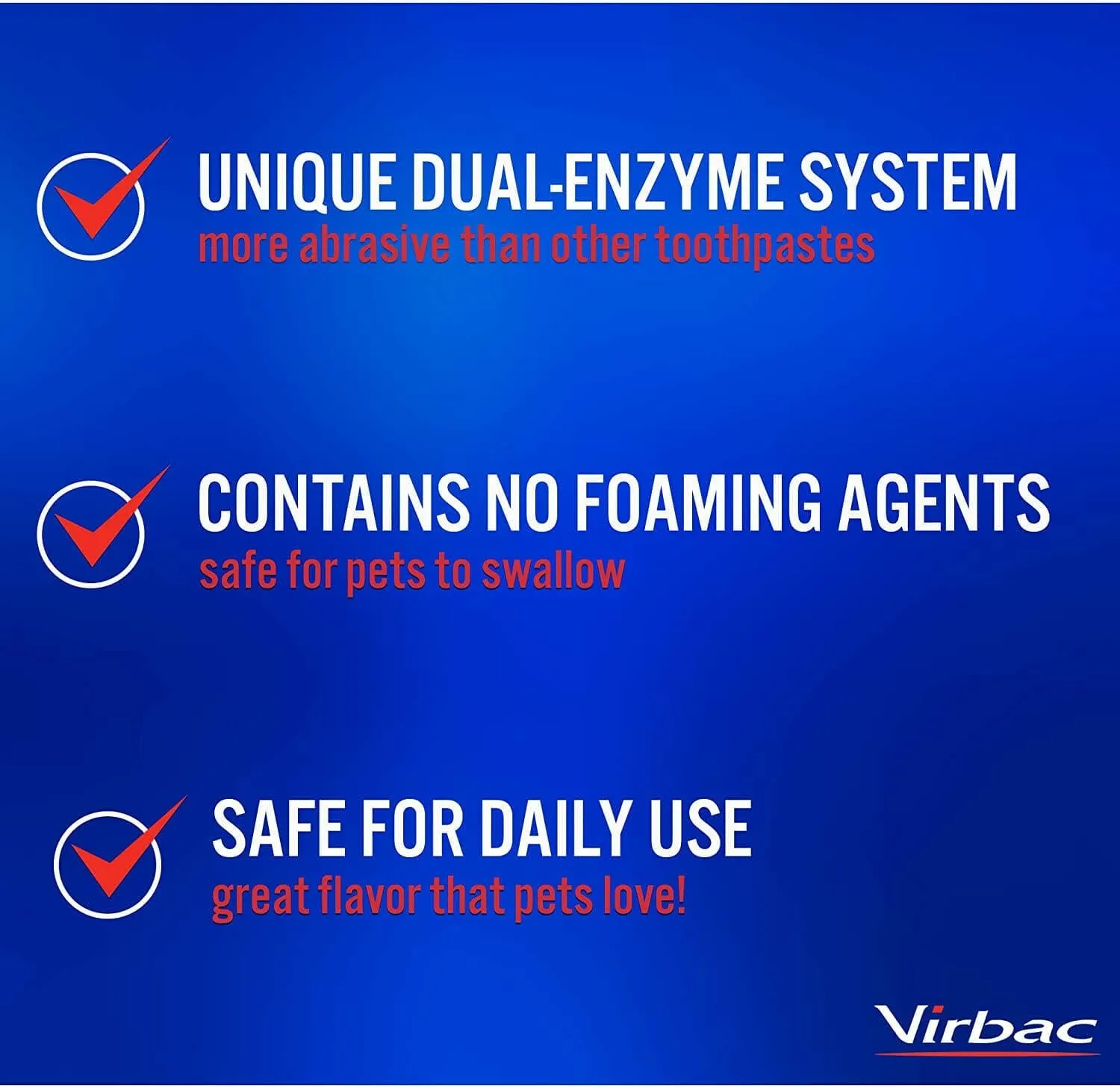 Virbac C.E.T. Enzymatic Toothpaste for Dogs & Cats, 2.5 oz - Vanilla Mint Flavor