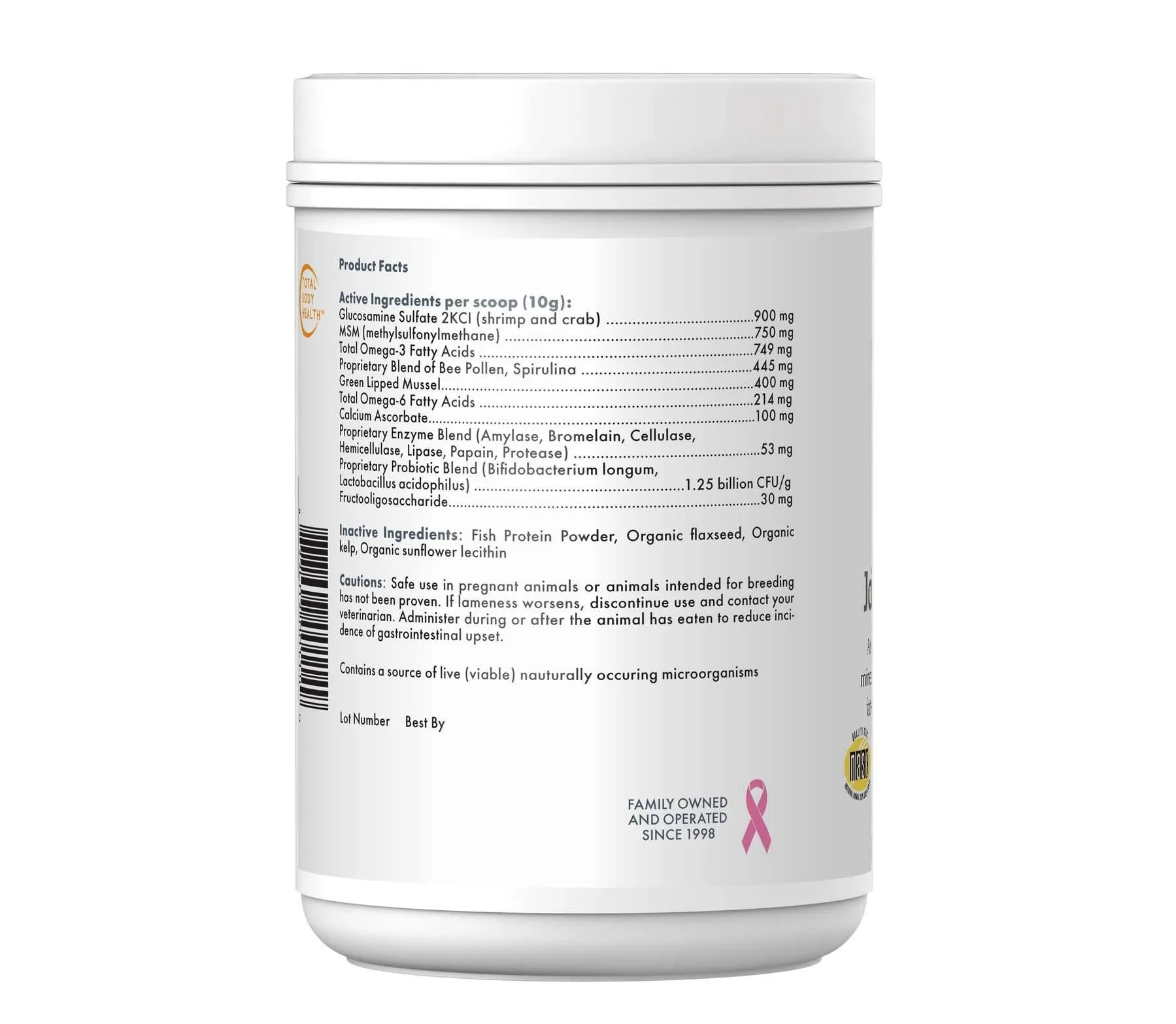 Wholistic Pet Canine Joint Mobility & Green Lipped Mussel
